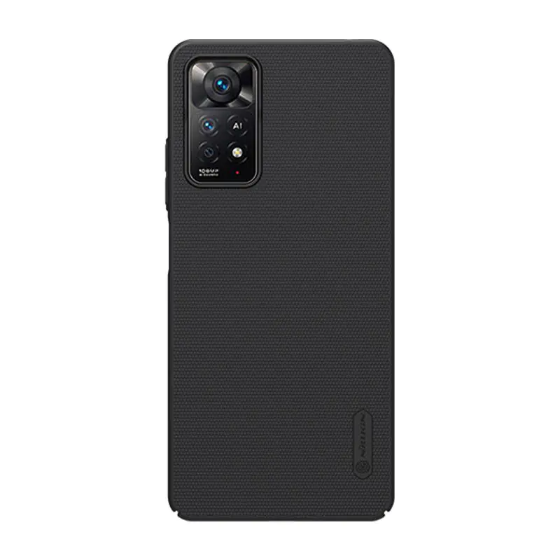 ⁨Nillkin Super Frosted Shield Case for Xiaomi Redmi Note 11 Pro/5G/Pro+ (Black)⁩ at Wasserman.eu