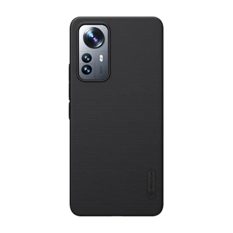 ⁨Nillkin Super Frosted Shield Case for Xiaomi 12 Lite 5G (Black)⁩ at Wasserman.eu