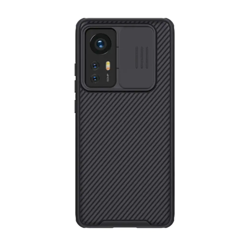 ⁨Nillkin CamShield Pro Case for Xiaomi 12/12X/12S (Black)⁩ at Wasserman.eu