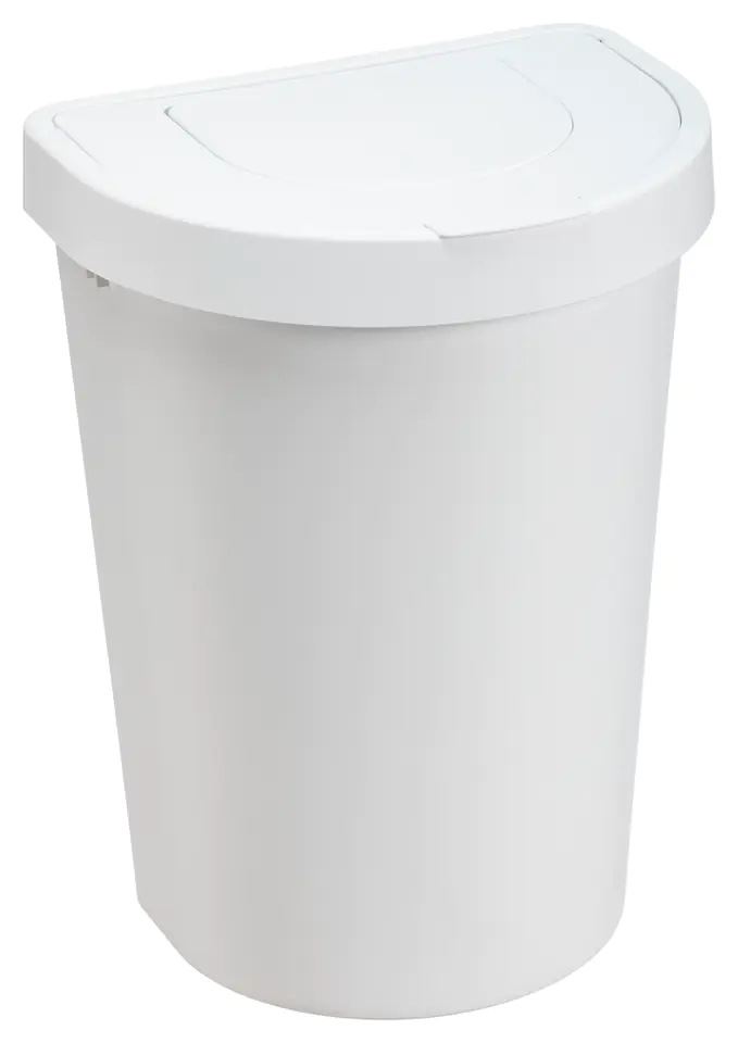 ⁨WASTE CONTAINER SEATTLE SWING BIN 25L. WHITE⁩ at Wasserman.eu