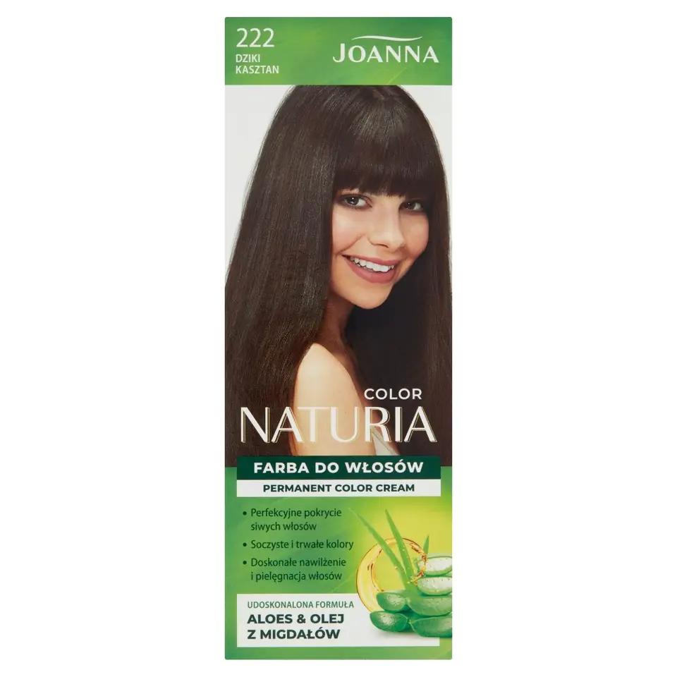 ⁨Joanna Naturia Color Hair dye nr 222 - Wild Chestnut 1op.⁩ at Wasserman.eu