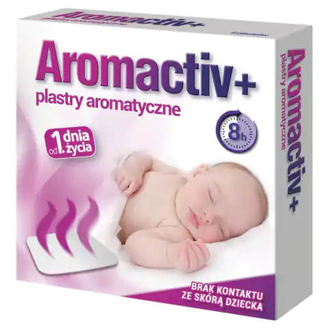 ⁨AROMACTIV+ Plastry aromatyczne - od 1 dnia życia 1op.-5szt⁩ w sklepie Wasserman.eu