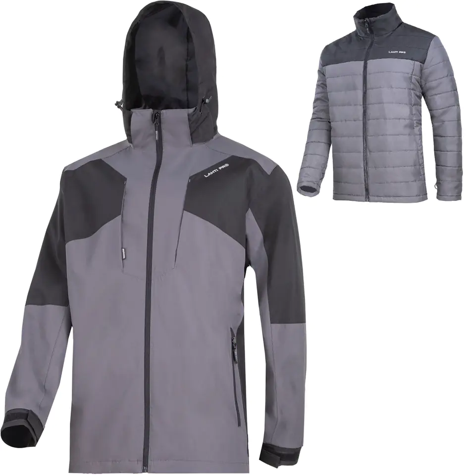 ⁨Jacket 3in1 with detachable liner szar.-czar., "s", ce, lahti⁩ at Wasserman.eu