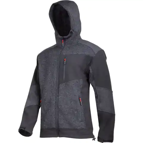 ⁨Insulated jacket sherpa black-gray, "m", ce, lahti⁩ at Wasserman.eu