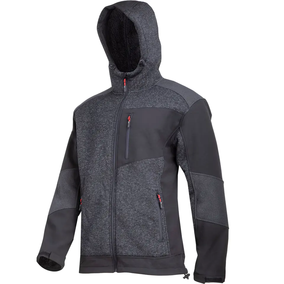 ⁨Insulated jacket sherpa black-gray, "l", ce, lahti⁩ at Wasserman.eu