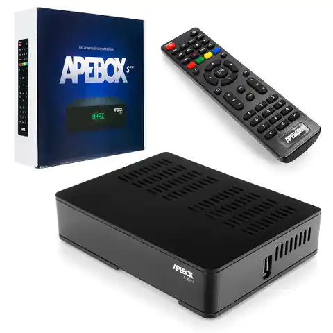 ⁨APEBOX S WiFi DVB-S2 H.264 IPTV⁩ w sklepie Wasserman.eu