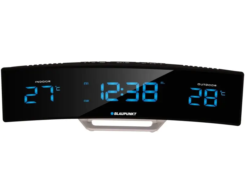 ⁨Clock radio CR12BK FM Alarm Temperature⁩ at Wasserman.eu