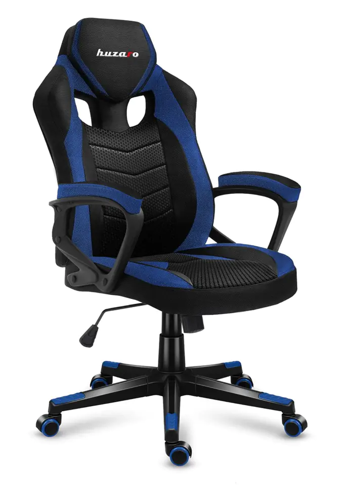 Huzaro FORCE 2.5 BLUE MESH Gaming armchair Mesh seat Black, Blue at Wasserman.eu