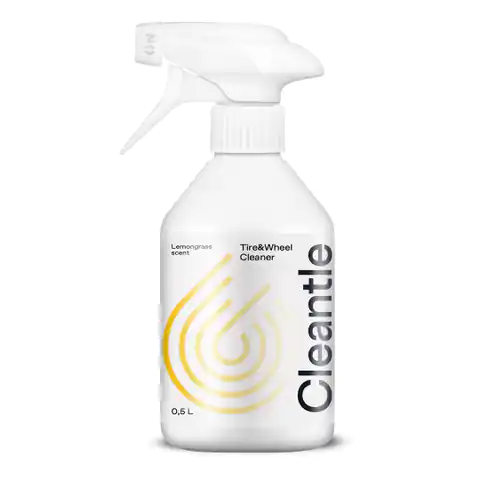 ⁨Cleantle Tire and Wheel Cleaner 0,5l (Lemongrass)-preparat do czyszczenia felg i opon⁩ w sklepie Wasserman.eu
