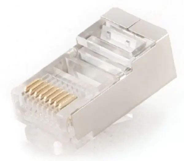 ⁨RJ45 UTP KAT5E 8P8c mains plug 10 pcs⁩ at Wasserman.eu