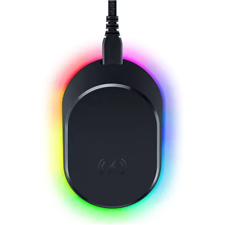 ⁨Razer | Mouse Dock Pro + Wireless Charging Puck Bundle | Wireless | USB | Black | Yes⁩ at Wasserman.eu