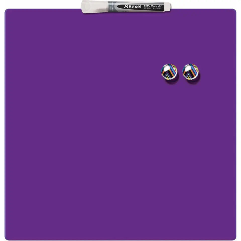 ⁨Magnetic plate REXEL 360x360mm purple 1903897⁩ at Wasserman.eu