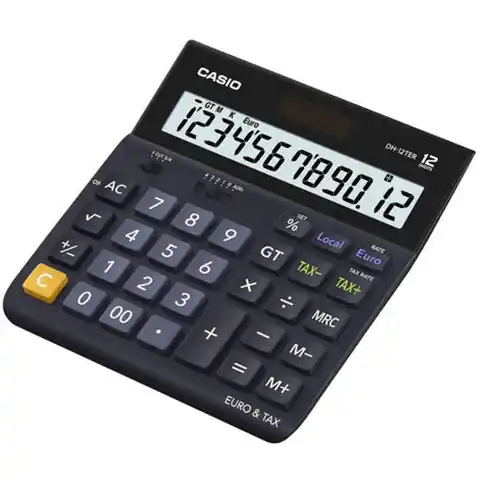 ⁨Kalkulator CASIO DH-12TER 12 pozycji⁩ w sklepie Wasserman.eu