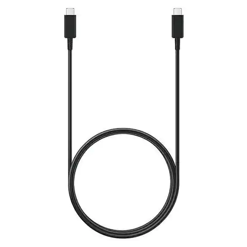 ⁨Kabel Samsung EP-DX510JB USB-C - USB-C 5A czarny/black 1.8m⁩ w sklepie Wasserman.eu