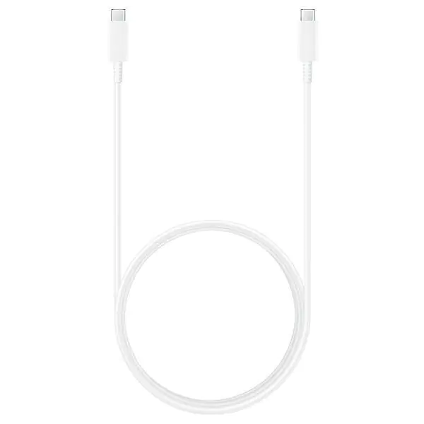 ⁨Samsung EP-DX510JW USB-C - USB-C 5A cable white/white 1.8m⁩ at Wasserman.eu