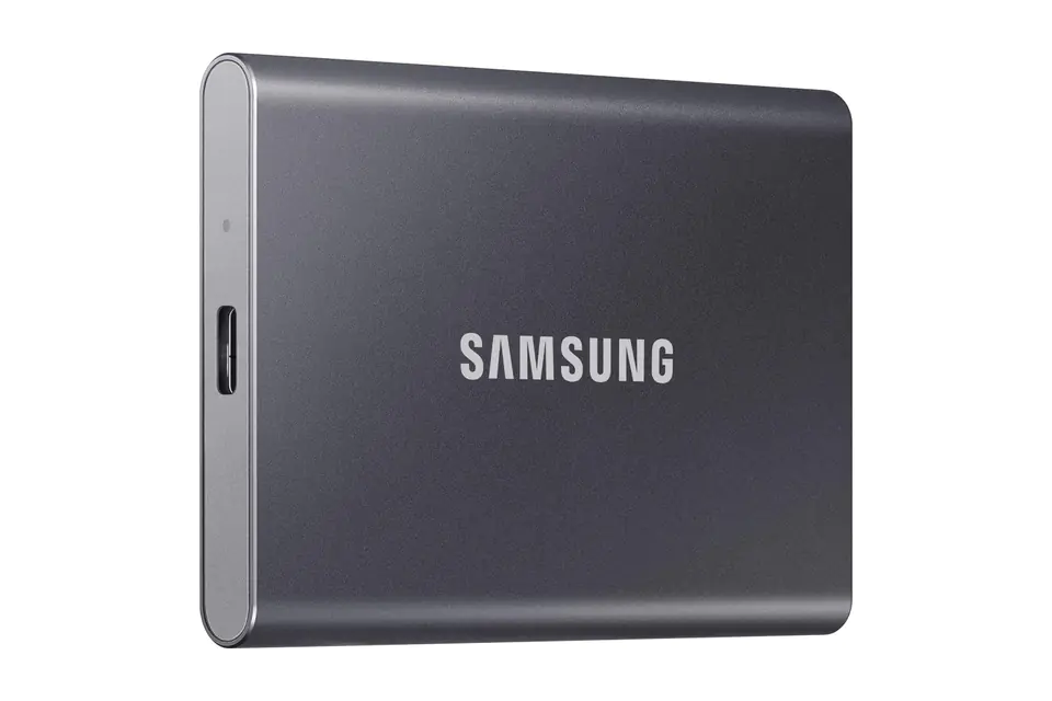 ⁨Dysk zewnętrzny SSD Samsung T7 1TB USB 3.2⁩ w sklepie Wasserman.eu