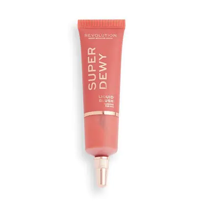 ⁨Makeup Revolution Superdewy Liquid Blush Liquid Pink Flushing For You 15ml⁩ at Wasserman.eu