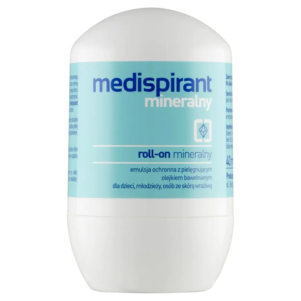 ⁨MEDISPIRANT Roll-on mineralny (emulsja) 40ml⁩ w sklepie Wasserman.eu