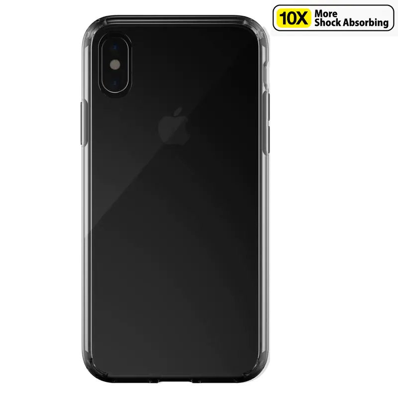 ⁨Just Mobile TENC Air Case - Etui iPhone Xs Max (Crystal Black)⁩ at Wasserman.eu