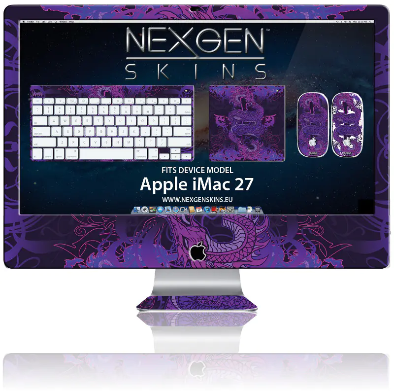 ⁨Nexgen Skins - Zestaw skórek na obudowę z efektem 3D iMac 27" (Serpentine 3D)⁩ w sklepie Wasserman.eu