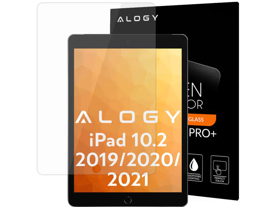 ⁨Szkło hartowane Alogy 9H do Apple iPad 10.2 2019/ 2020/ 2021 (7/8/9Gen)⁩ w sklepie Wasserman.eu