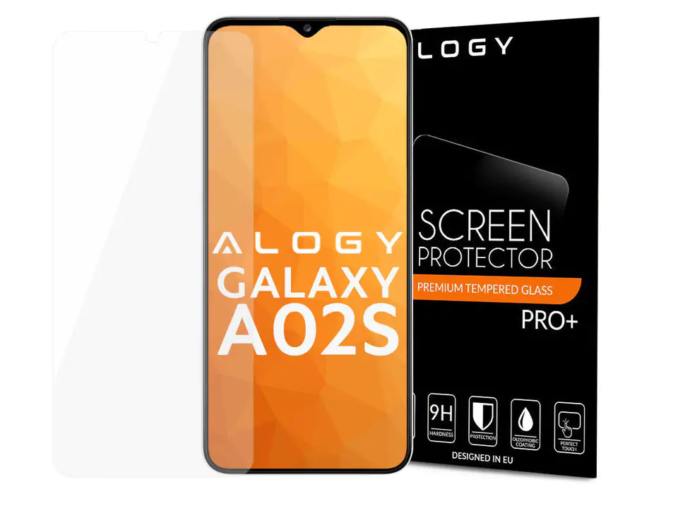 ⁨Alogy Screen Tempered Glass Protector for Samsung Galaxy A02s⁩ at Wasserman.eu