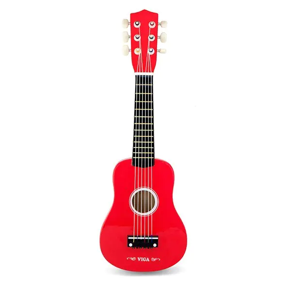 ⁨Viga 50691 Red Guitar - 21 inch⁩ at Wasserman.eu