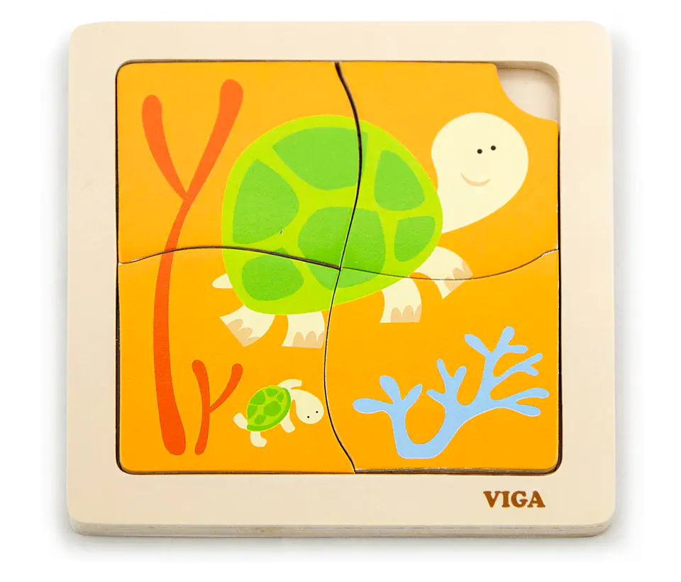 Viga 50143 Puzzle na podkładce - żółwiki w sklepie Wasserman.eu