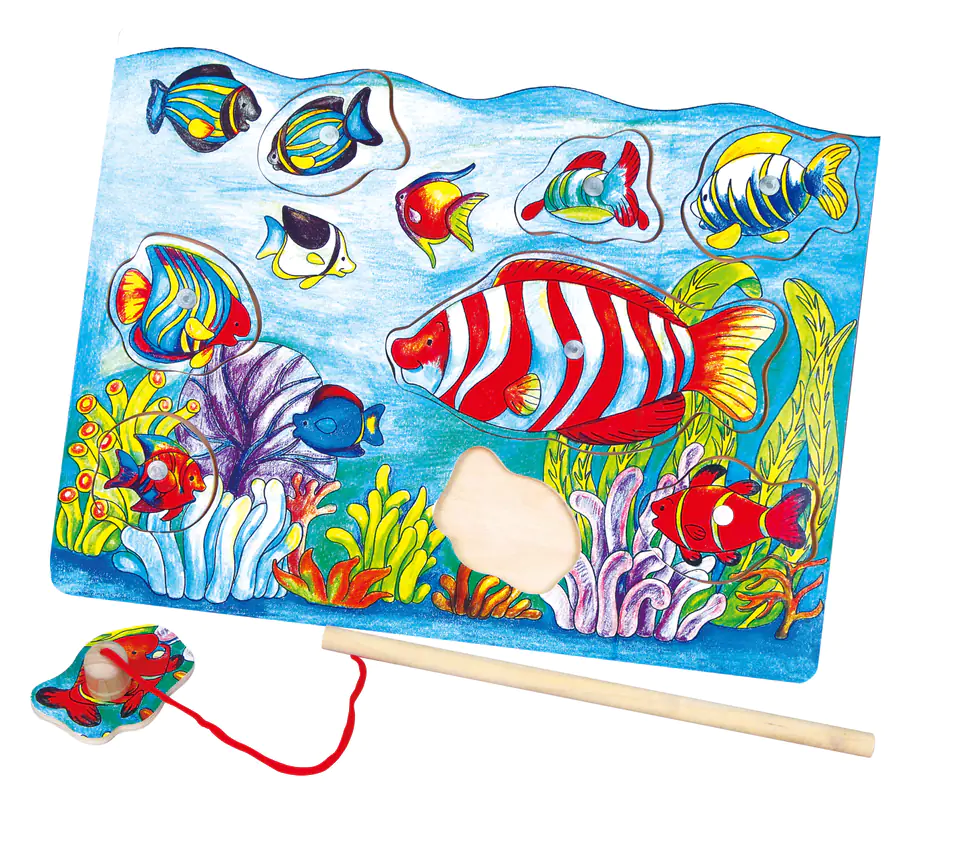 Viga 58423 Magnetyczne puzzle - łowimy rybki w sklepie Wasserman.eu