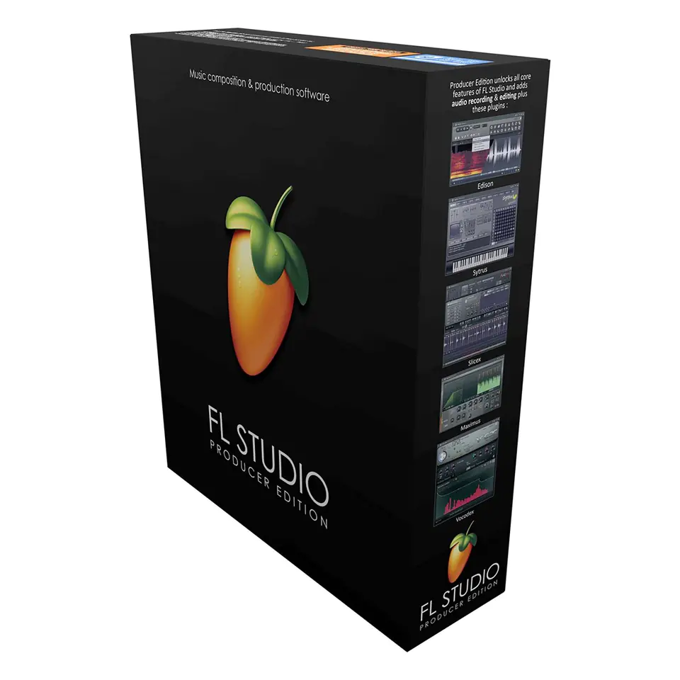 FL Studio 20 - Producer Edition BOX - music production software at Wasserman.eu