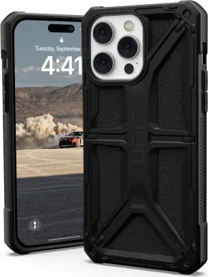 ⁨UAG Monarch - protective case for iPhone 14 Pro Max (black)⁩ at Wasserman.eu
