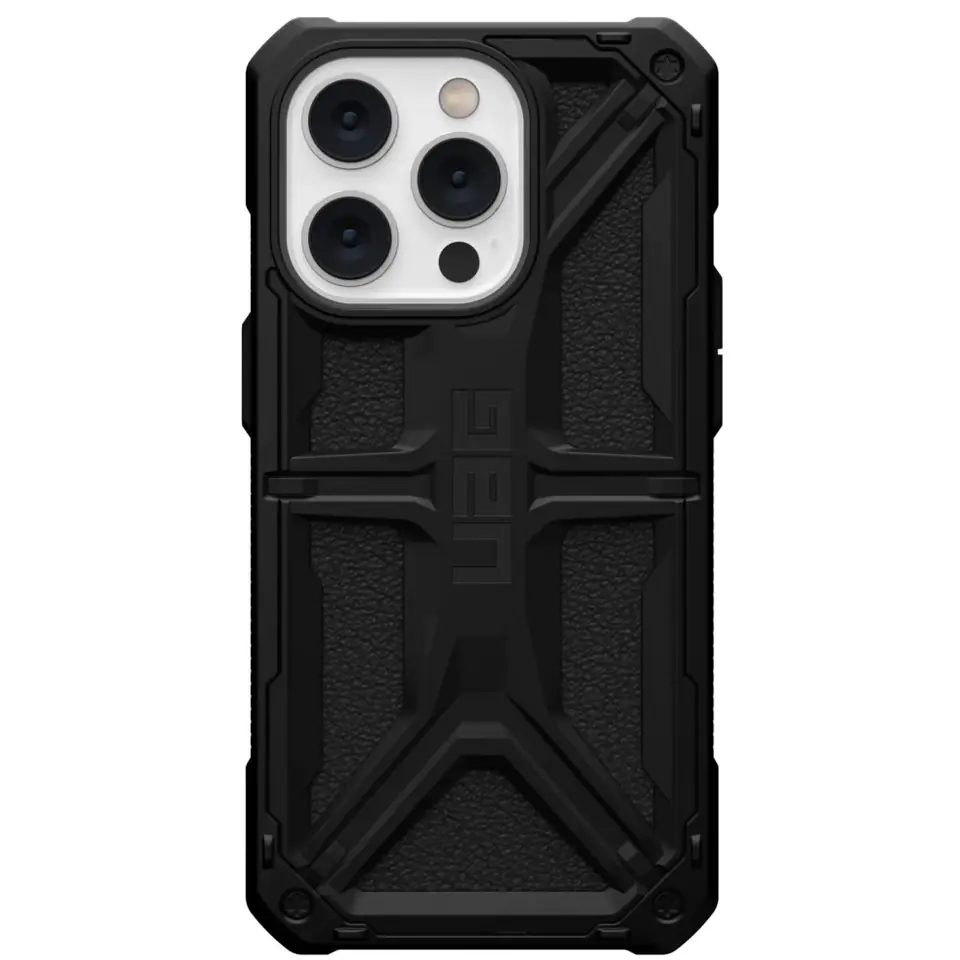 ⁨UAG Monarch - protective case for iPhone 14 Pro (black)⁩ at Wasserman.eu