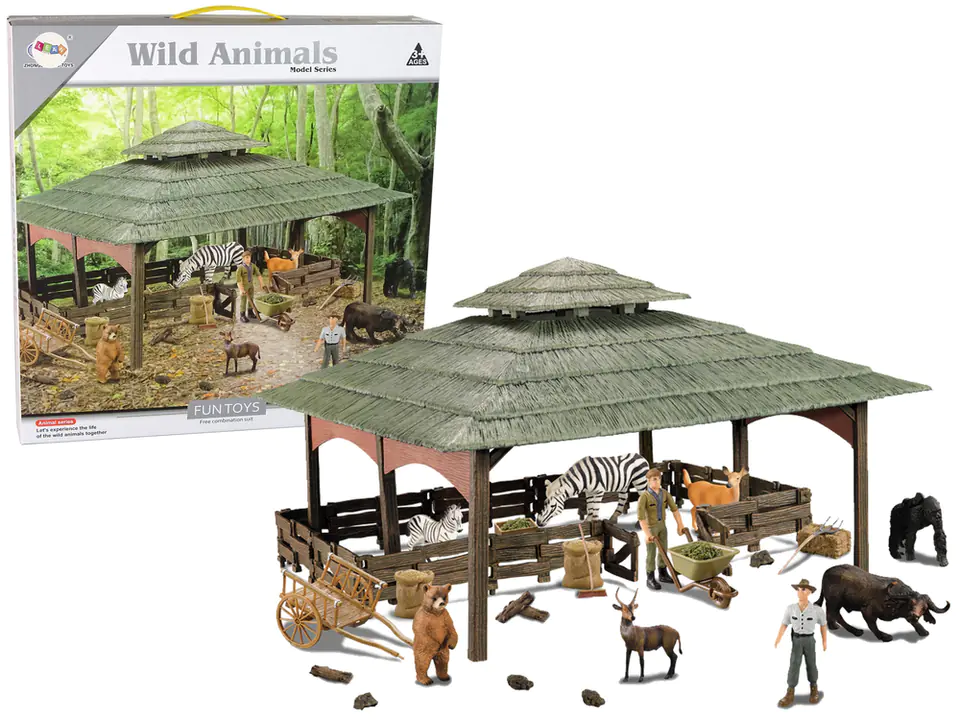 ⁨DIY Folding Kit Farm Farm Animals Carport⁩ at Wasserman.eu