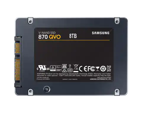 ⁨Dysk SSD Samsung 870 QVO 8TB 2.5&quot;⁩ w sklepie Wasserman.eu