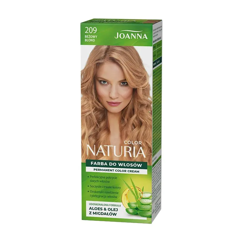 ⁨JOANNA Naturia Color Farba do włosów nr 209 Beżowy blond⁩ w sklepie Wasserman.eu