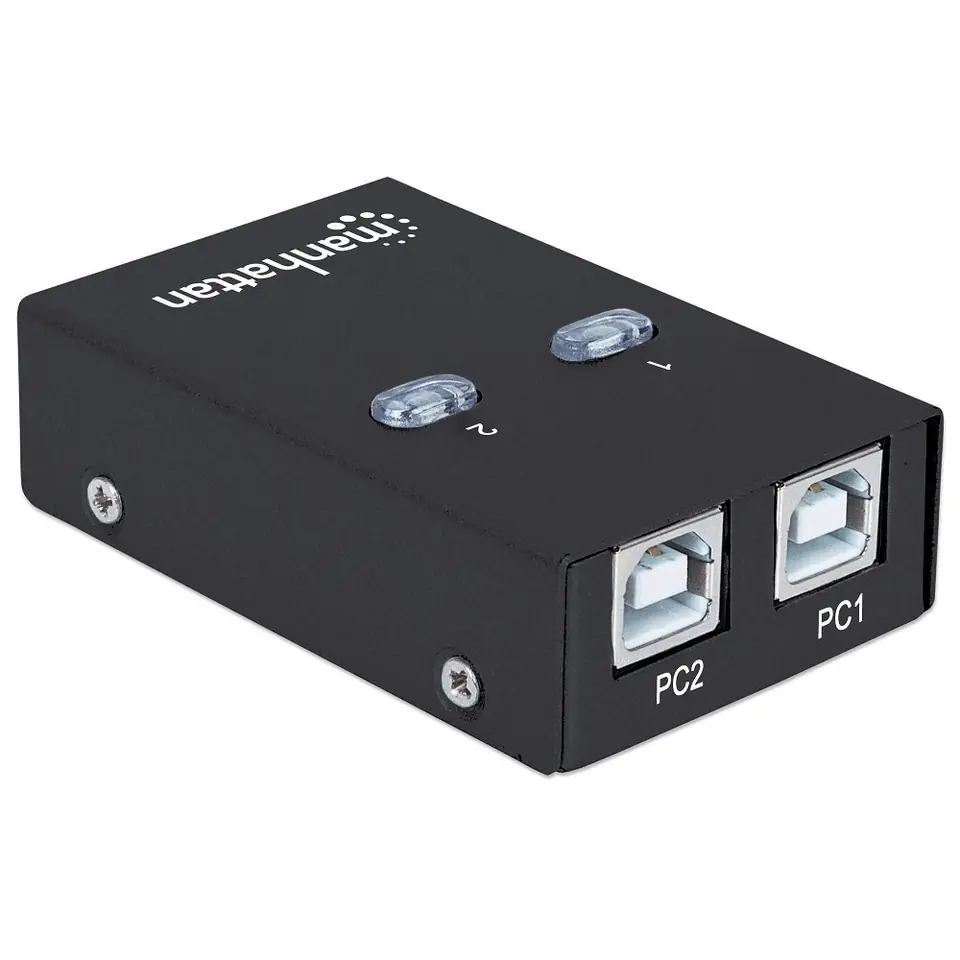 Hi-Speed USB 2.0 Automatic Switch 2 PC - 1 USB at Wasserman.eu