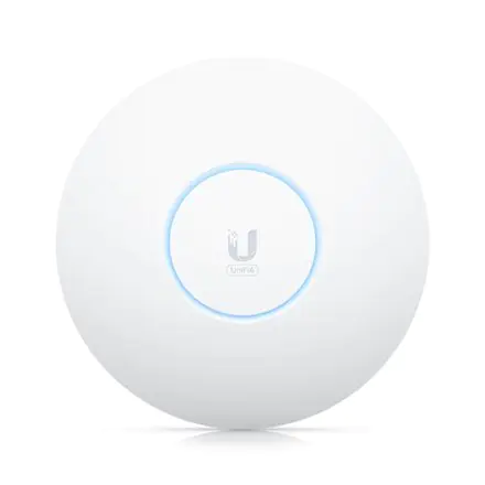 ⁨Ubiquiti Access Point UniFi6 Enterprise 802.11ax, porty Ethernet LAN (RJ-45) 1, MU-MiMO Yes, PoE in⁩ w sklepie Wasserman.eu