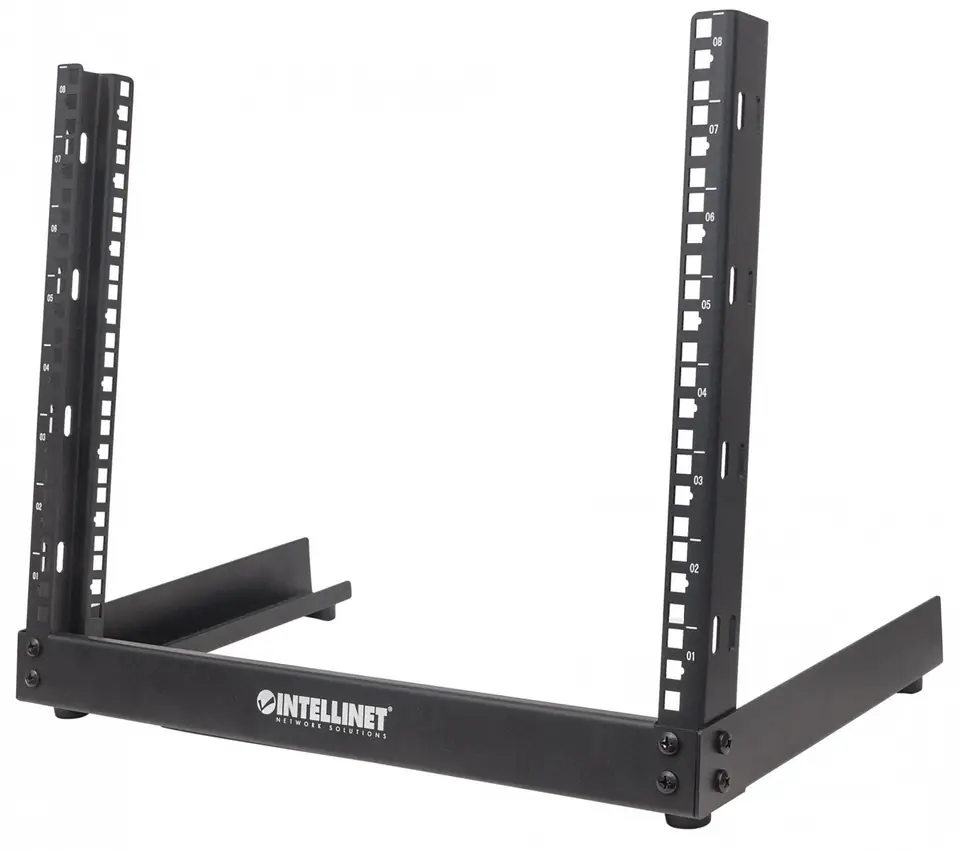 19inch Desktop open frame rack 8U at Wasserman.eu