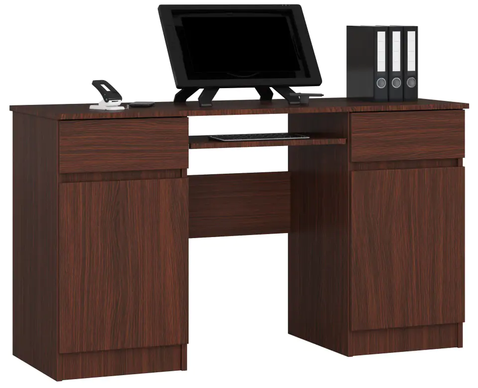 ⁨COMPUTER DESK A5 135 cm WENGE⁩ at Wasserman.eu