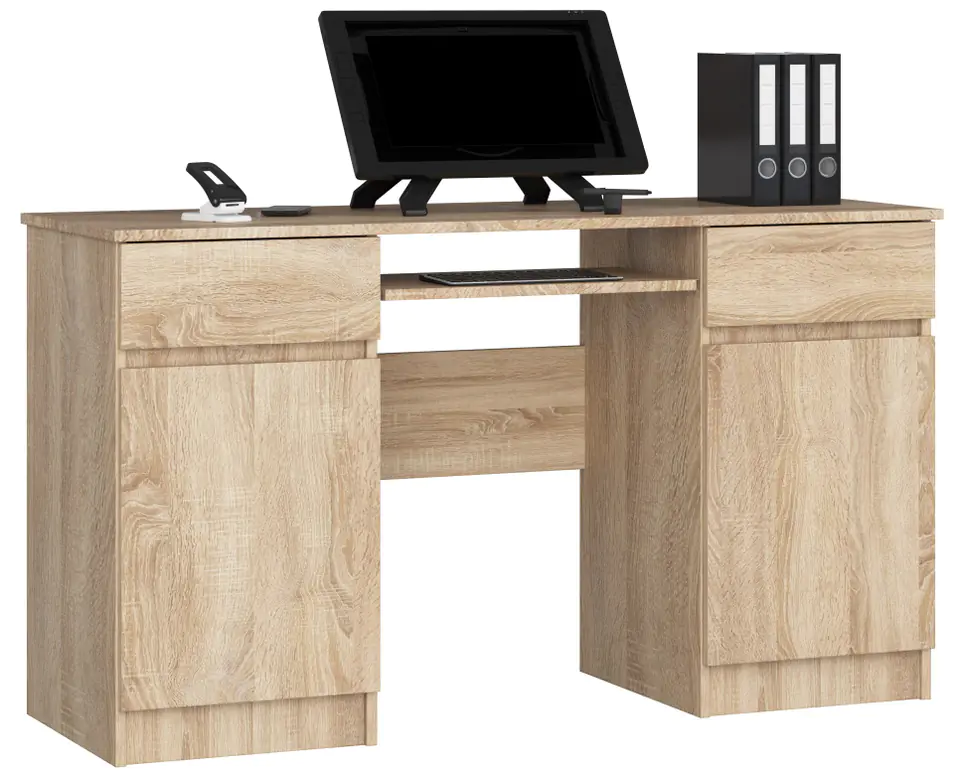 ⁨COMPUTER DESK A5 135 cm SONOMA⁩ at Wasserman.eu