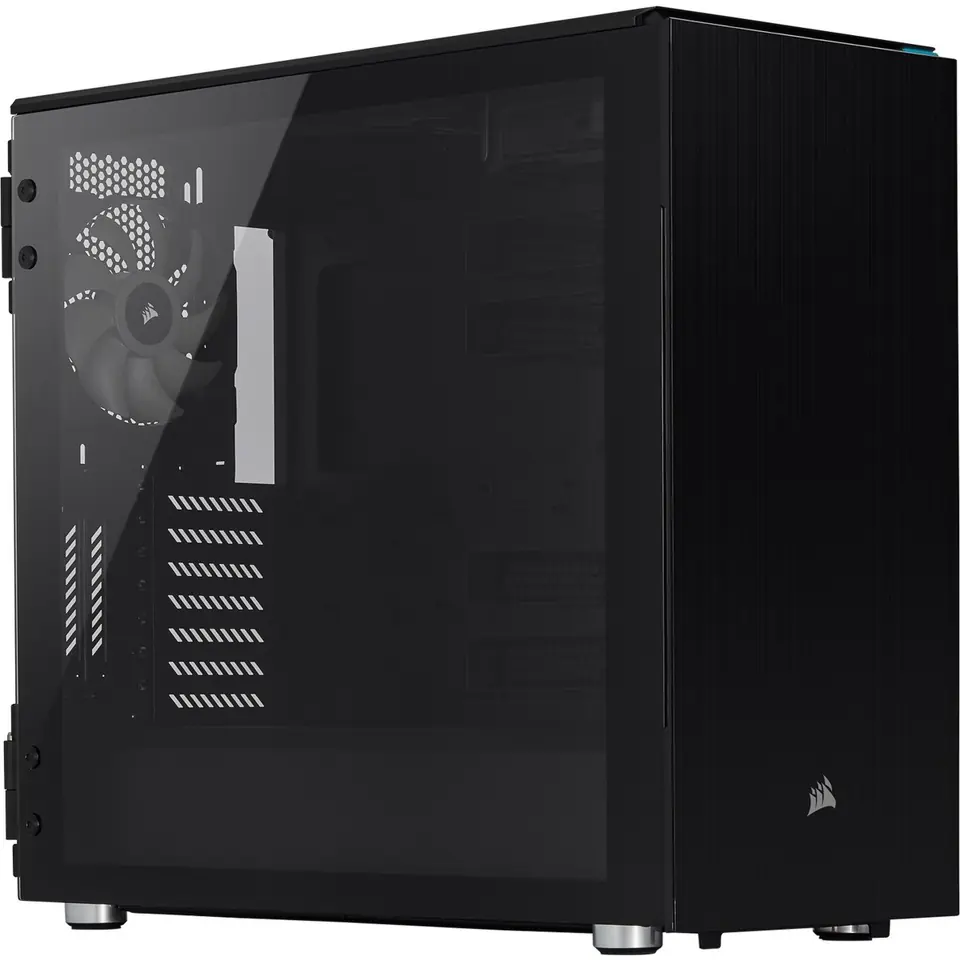 Carbide 678C L. noise Tempered black ATX at Wasserman.eu