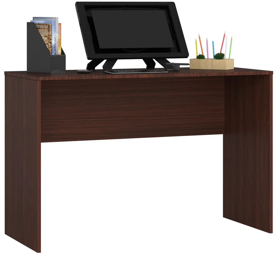 ⁨DESK B-17 STRAIGHT 120 cm FREESTANDING VENEGE⁩ at Wasserman.eu