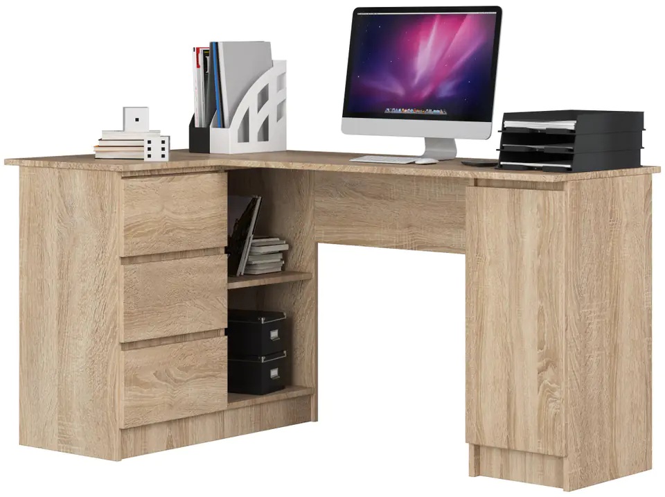 ⁨CORNER DESK B20 155 cm LEFT SONOMA⁩ at Wasserman.eu