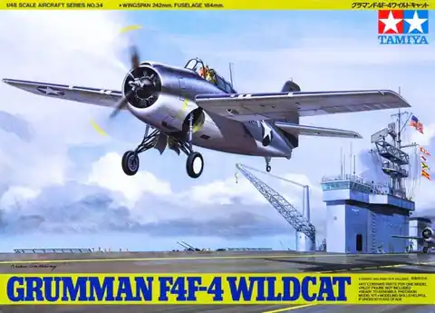 ⁨Plastic model Grumman F4F-4 Wildcat⁩ at Wasserman.eu