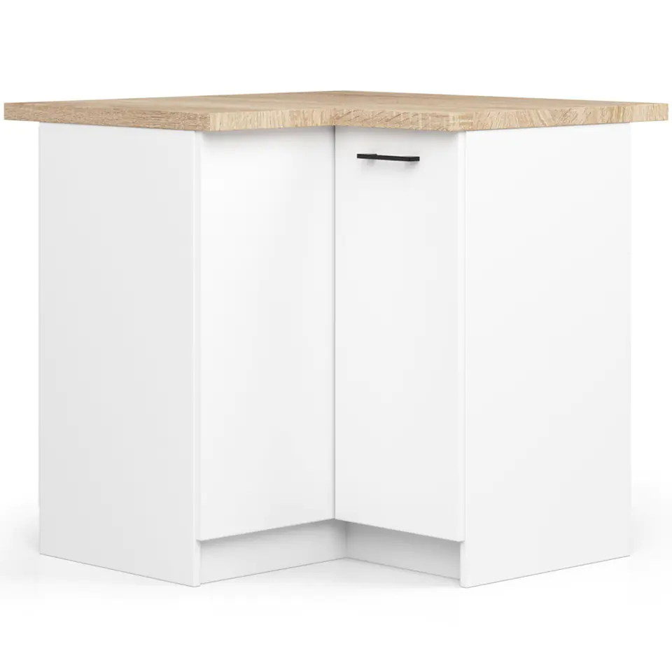 ⁨KITCHEN CABINET OLIWIA S 90/90cm WHITE⁩ at Wasserman.eu