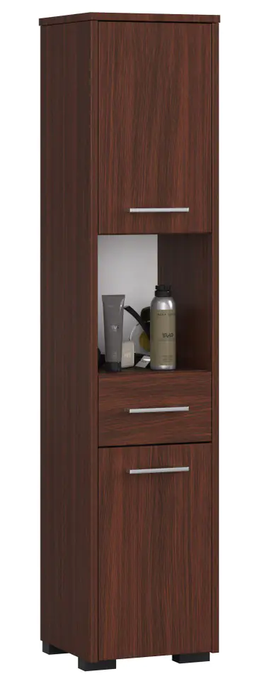 ⁨BATHROOM SHELVING POST FIN 2D 1SZ 1W WENGE⁩ at Wasserman.eu