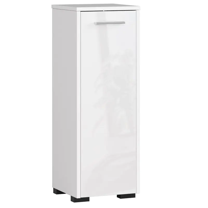 ⁨BATHROOM STANDING CABINET FIN S 30 cm WHITE / HIGH-GLOSS WHITE⁩ at Wasserman.eu