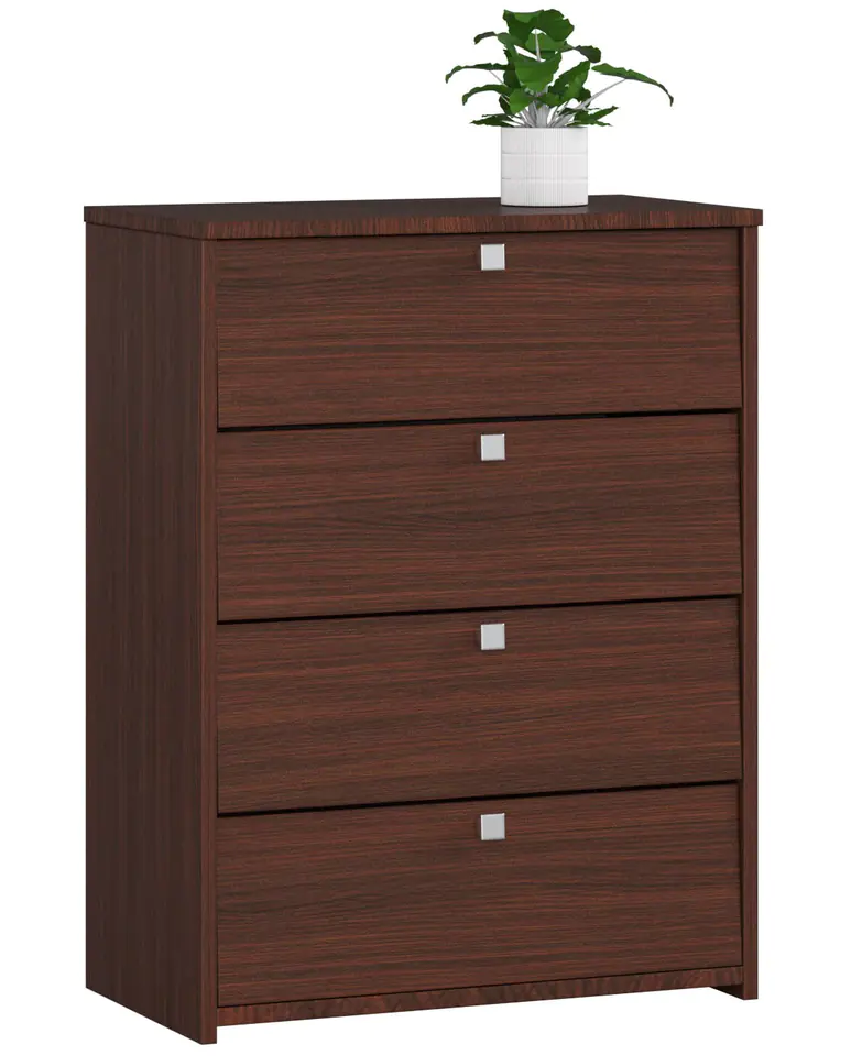 Szafka na buty RUBIN 4 uchylne drzwiczki 66 cm - wenge w sklepie Wasserman.eu