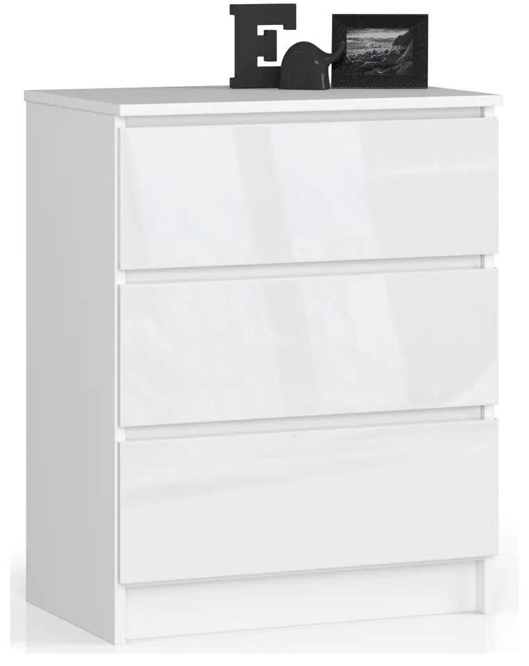 KOMODA K60 3SZ CLP BIAŁY POŁYSK w sklepie Wasserman.eu