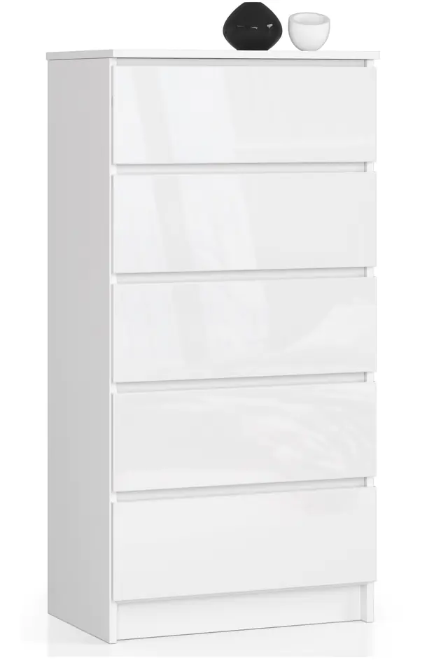 KOMODA K60 5SZ CLP BIAŁY POŁYSK w sklepie Wasserman.eu